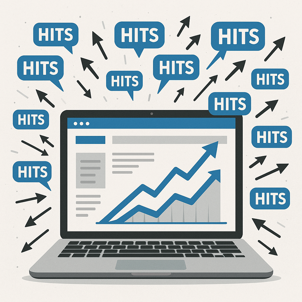 Real business from website traffic